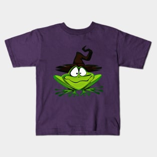 Witch Frog Kids T-Shirt